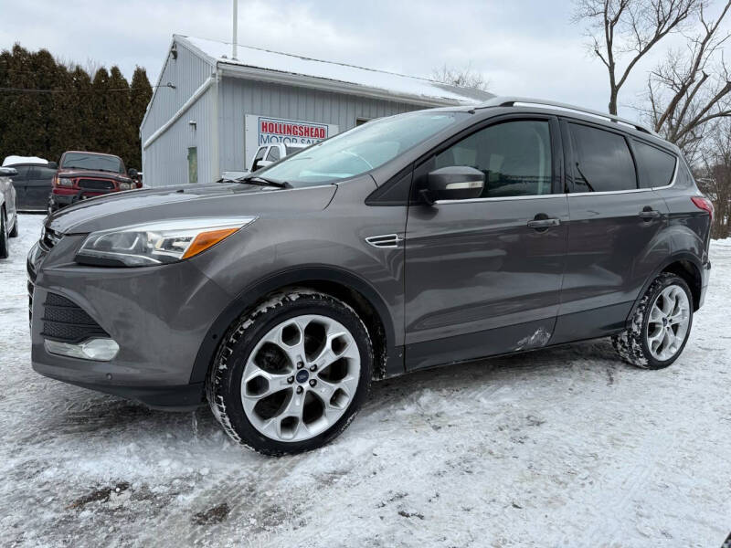 2014 Ford Escape for sale at HOLLINGSHEAD MOTOR SALES in Cambridge OH