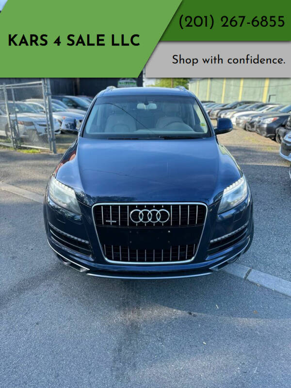 2013 Audi Q7 for sale at Kars 4 Sale LLC in Little Ferry NJ