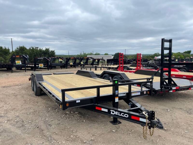 2022 DELCO  - Drive Over Fender Trailer - for sale at LJD Sales in Lampasas TX
