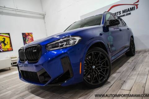 2022 BMW X3 M for sale at AUTO IMPORTS MIAMI in Fort Lauderdale FL