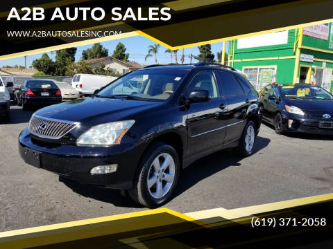 2007 Lexus RX 350 for sale at A2B AUTO SALES in Chula Vista CA