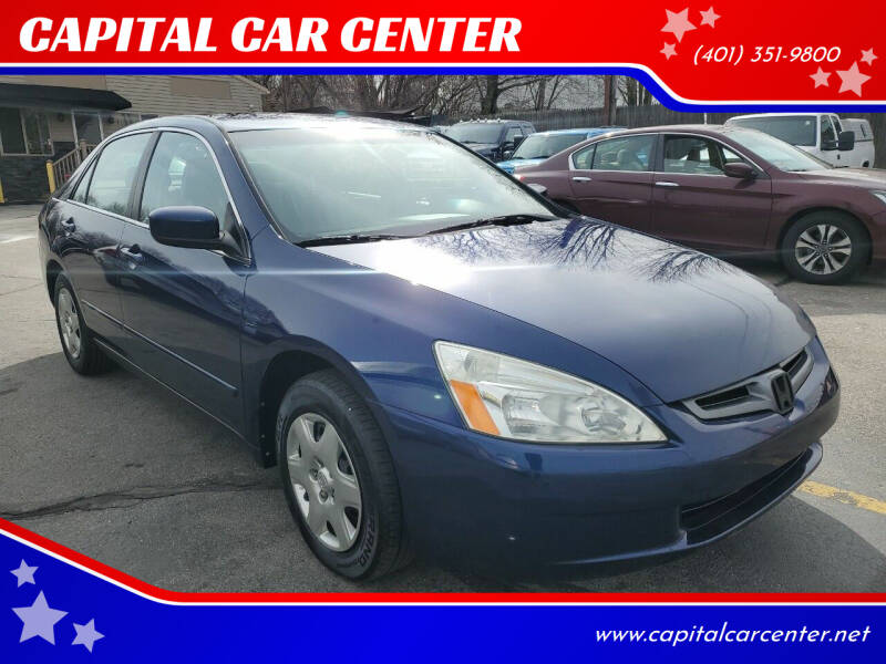 2005 Honda Accord for sale at CAPITAL CAR CENTER in Providence RI