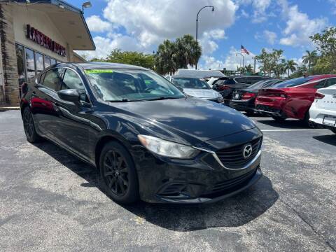 2015 Mazda MAZDA6 for sale at Lamberti Auto Collection in Plantation FL