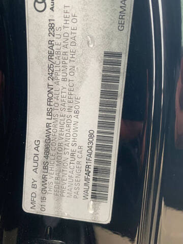 2015 Audi A5 2.0T quattro Premium Plus