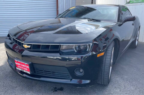 2014 Chevrolet Camaro for sale at Manny G Motors in San Antonio TX