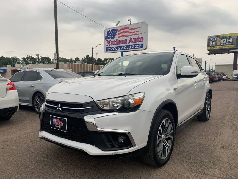 2019 Mitsubishi Outlander Sport for sale at Nations Auto Inc. II in Denver CO