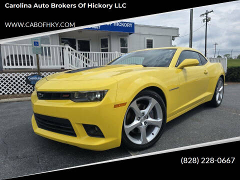 2015 Chevrolet Camaro for sale at Carolina Auto Brokers of Hickory LLC in Hickory NC