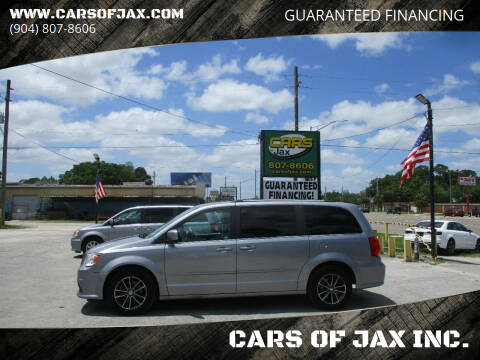 2017 Dodge Grand Caravan for sale at CARS OF JAX INC. in Jacksonville FL