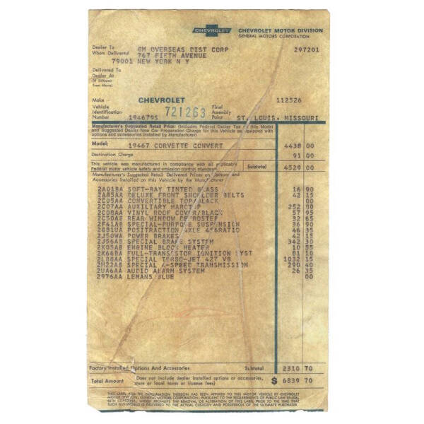 1969 Chevrolet Corvette