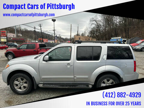 2009 Nissan Pathfinder for sale at Compact Cars of Pittsburgh in Pittsburgh PA