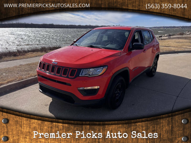 2018 Jeep Compass for sale at Premier Picks Auto Sales in Bettendorf IA