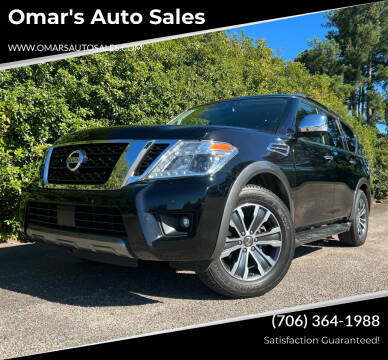 2019 Nissan Armada for sale at Omar's Auto Sales in Martinez GA