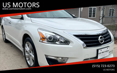 2014 Nissan Altima for sale at US MOTORS in Des Moines IA