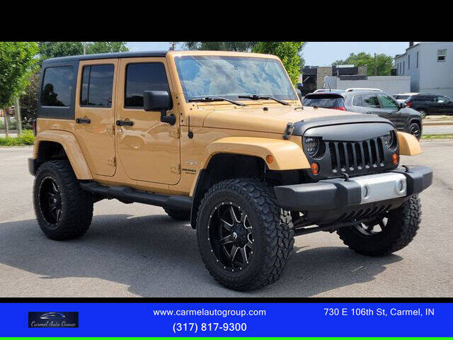 2013 Jeep Wrangler Unlimited for sale at Carmel Auto Group in Indianapolis IN