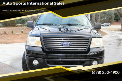 2006 Ford F-150 for sale at Auto Sports International Sales in Suwanee GA