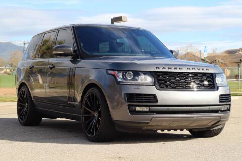 2016 Land Rover Range Rover for sale at Nuvo Trade in Newport Beach CA