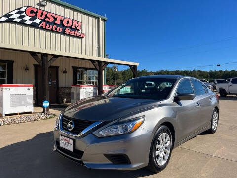 2016 Nissan Altima for sale at Custom Auto Sales - AUTOS in Longview TX