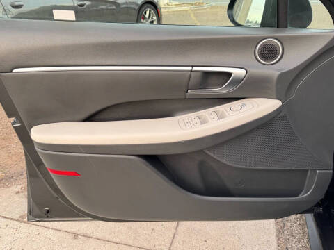 2021 Hyundai Sonata Hybrid Blue