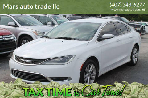 2015 Chrysler 200 for sale at Mars auto trade llc in Kissimmee FL