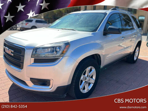 2013 GMC Acadia for sale at CBS MOTORS in San Antonio TX