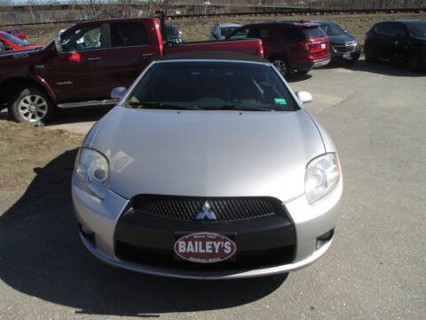 2012 Mitsubishi Eclipse Spyder for sale at Percy Bailey Auto Sales Inc in Gardiner ME