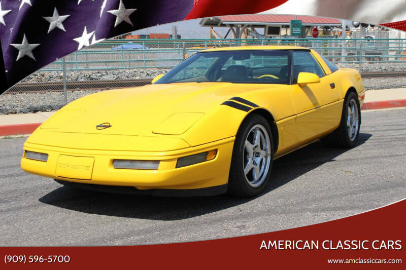 1996 Chevrolet Corvette for sale at American Classic Cars in La Verne CA