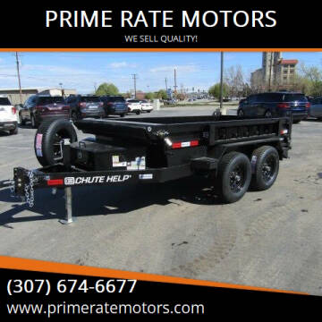 2026 CHUTE HELP 5FT X 10FT DUMP TRAILER