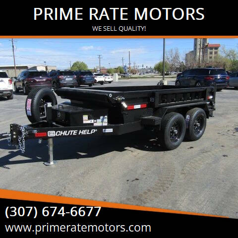 2026 CHUTE HELP 5FT X 10FT DUMP TRAILER