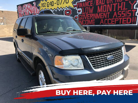 2003 Ford Expedition for sale at ROCK STAR TRUCK & AUTO LLC in Las Vegas NV
