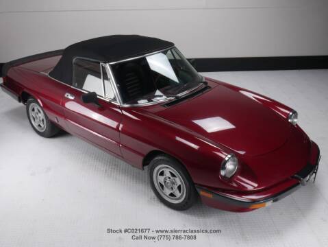 1985 Alfa Romeo Spider for sale at Sierra Classics & Imports in Reno NV