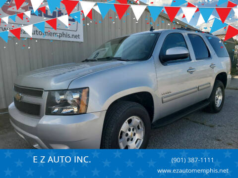 2013 Chevrolet Tahoe for sale at E Z AUTO INC. in Memphis TN