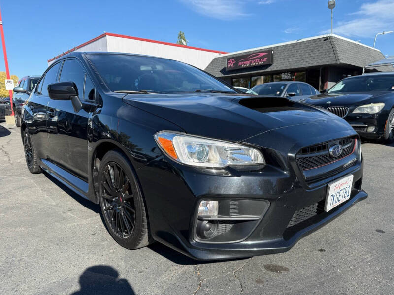 2015 Subaru WRX for sale at Roseville Car Group in Roseville CA