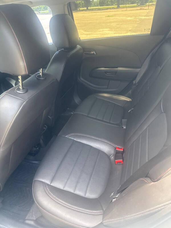 2016 Chevrolet Sonic RS Manual