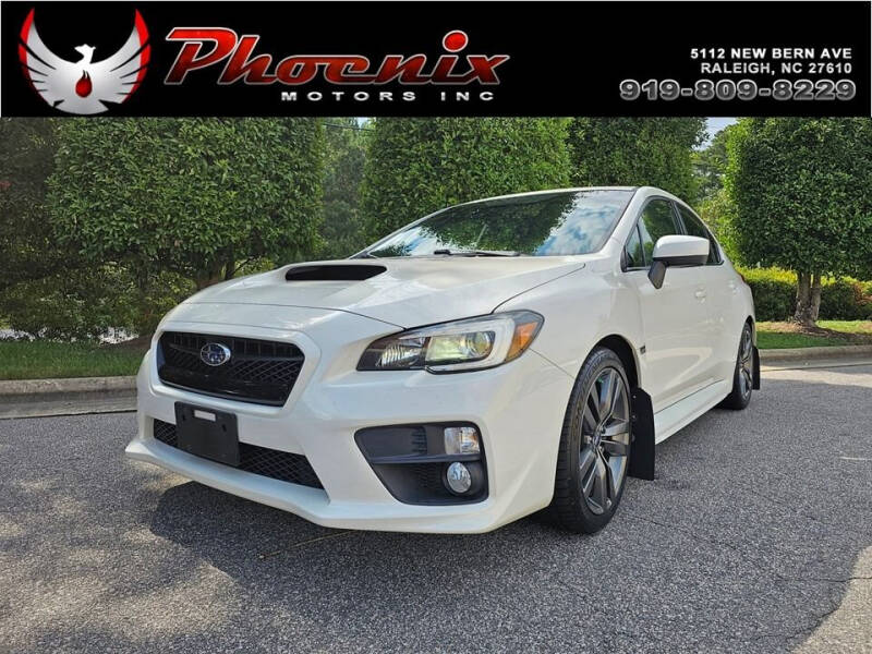 2017 Subaru WRX for sale at Phoenix Motors Inc in Raleigh NC