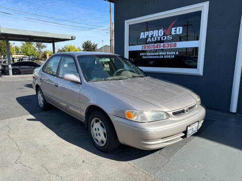 1999 Toyota Corolla for sale at Approved Autos in Sacramento CA