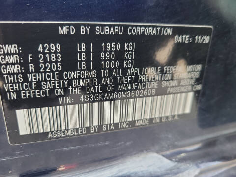 2021 Subaru Impreza Sport