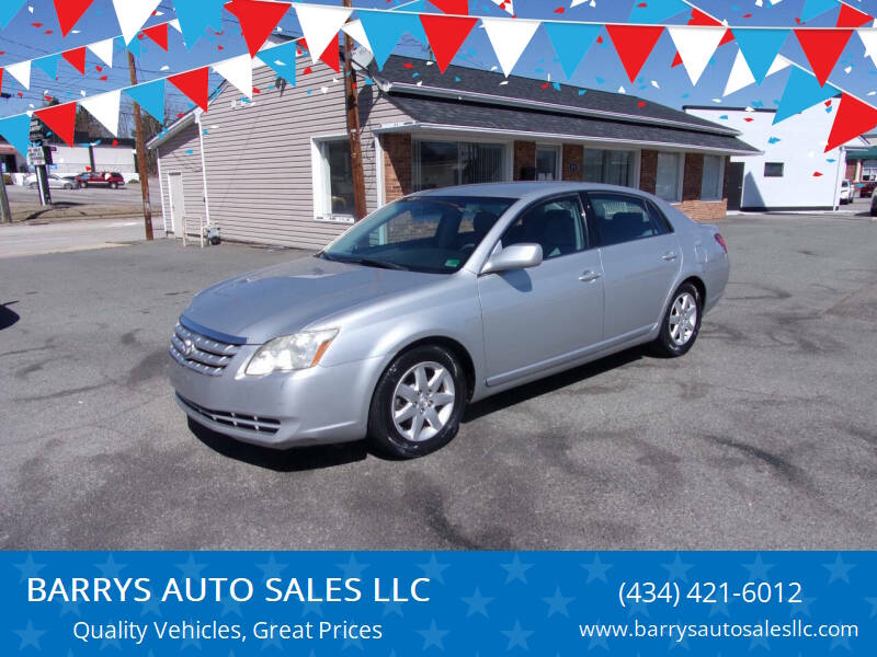 2006 Toyota Avalon for sale at BARRYS AUTO SALES LLC in Danville VA