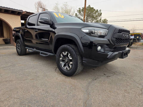 2016 Toyota Tacoma for sale at FRANCIA MOTORS in El Paso TX