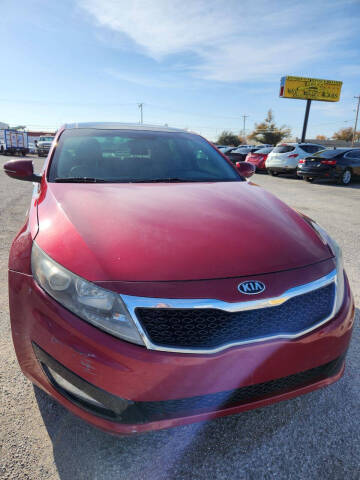 2012 Kia Optima for sale at LOWEST PRICE AUTO SALES, LLC in Oklahoma City OK