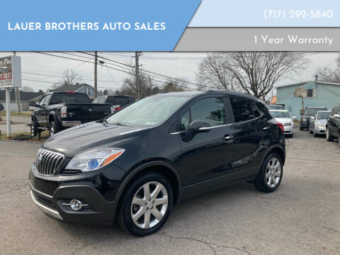 2015 Buick Encore for sale at LAUER BROTHERS AUTO SALES in Dover PA