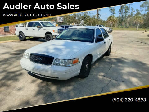 2004 Ford Crown Victoria for sale at Audler Auto Sales in Slidell LA