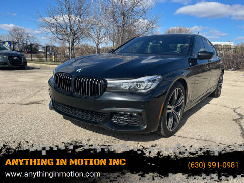 2018 BMW 7 Series for sale at ANYTHING IN MOTION INC in Bolingbrook IL