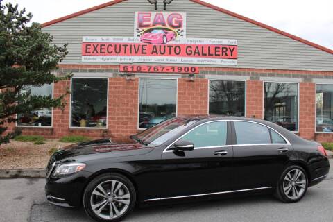 2015 Mercedes-Benz S-Class for sale at EXECUTIVE AUTO GALLERY INC in Walnutport PA