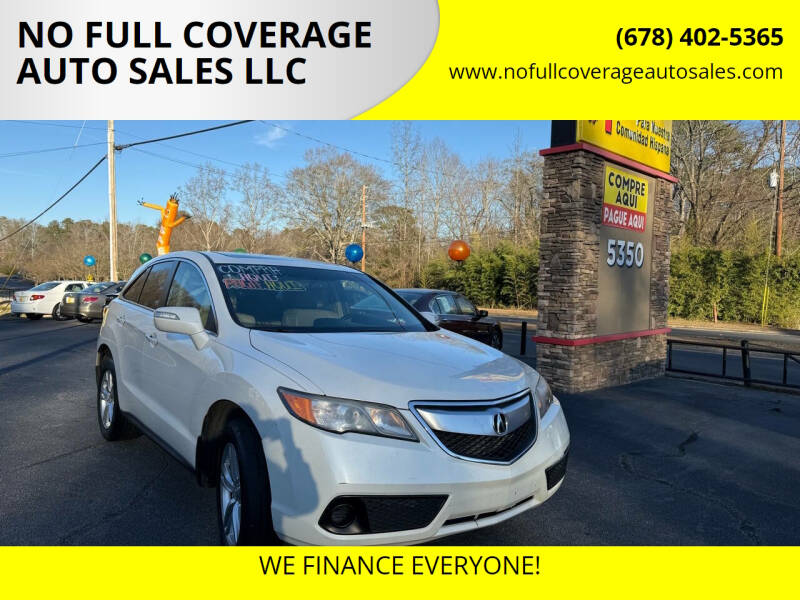 2014 Acura RDX for sale at NO FULL COVERAGE AUTO SALES LLC in Austell GA