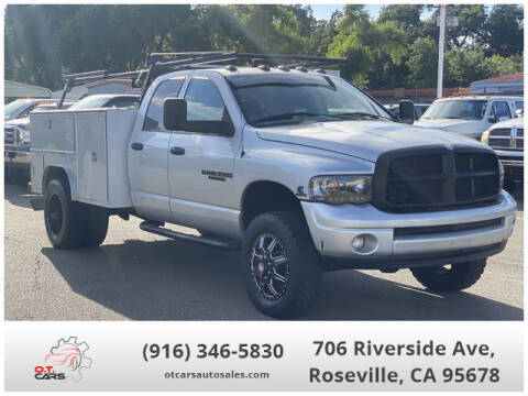 2005 Dodge Ram Pickup 3500 for sale at OT CARS AUTO SALES in Roseville CA