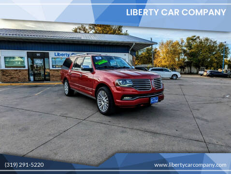 2016 Lincoln Navigator L for sale at Liberty Car Company in Waterloo IA