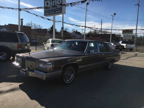 1990 Cadillac Brougham for sale at Dino Auto Sales in Omaha NE