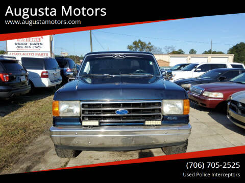 1988 Ford Bronco for sale at Augusta Motors in Augusta GA