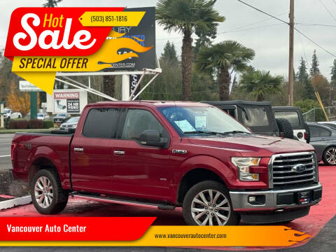 2015 Ford F-150 for sale at Vancouver Auto Center in Vancouver WA