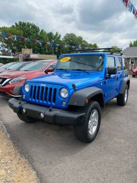 2016 Jeep Wrangler Unlimited for sale at BEST AUTO SALES in Russellville AR